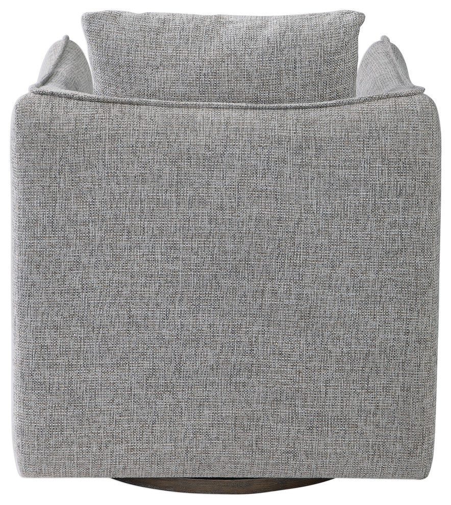 Corben Gray Swivel Chair