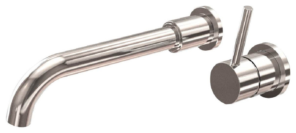 Motegi Single Handle Wall Mount Bath Sink Faucet, Polished Chrome