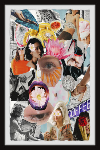 "Good Coffee" Framed Painting Print, 30x45