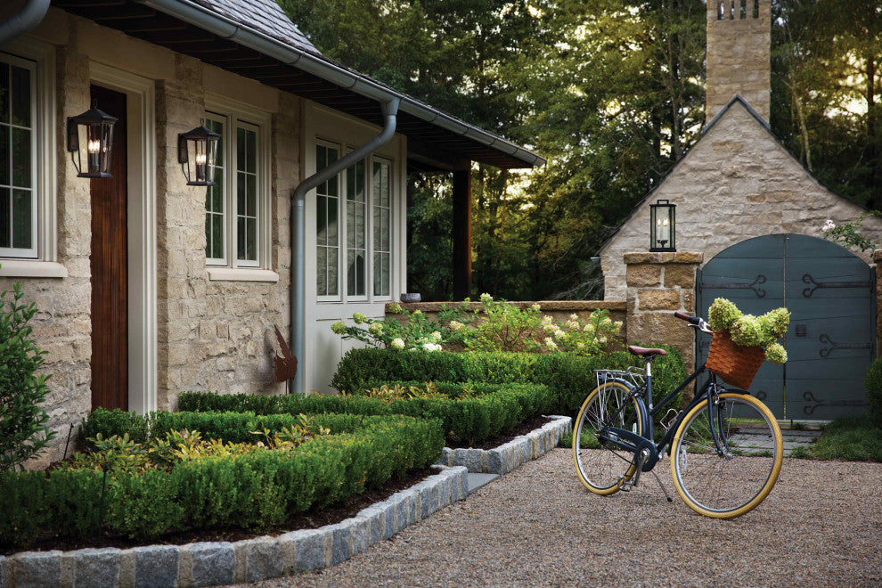 Bromley Outdoor Wall Mount in Museum Black