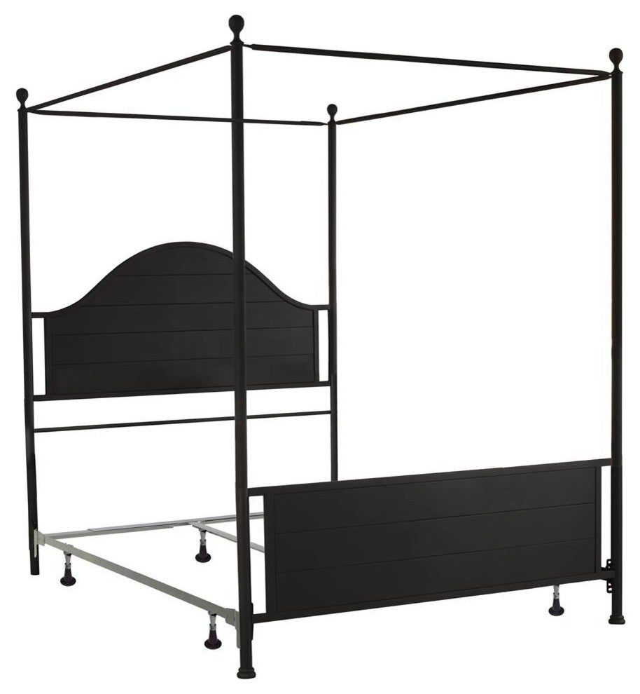 Cumberland Canopy Bed, Metal Bed Rail Included, King