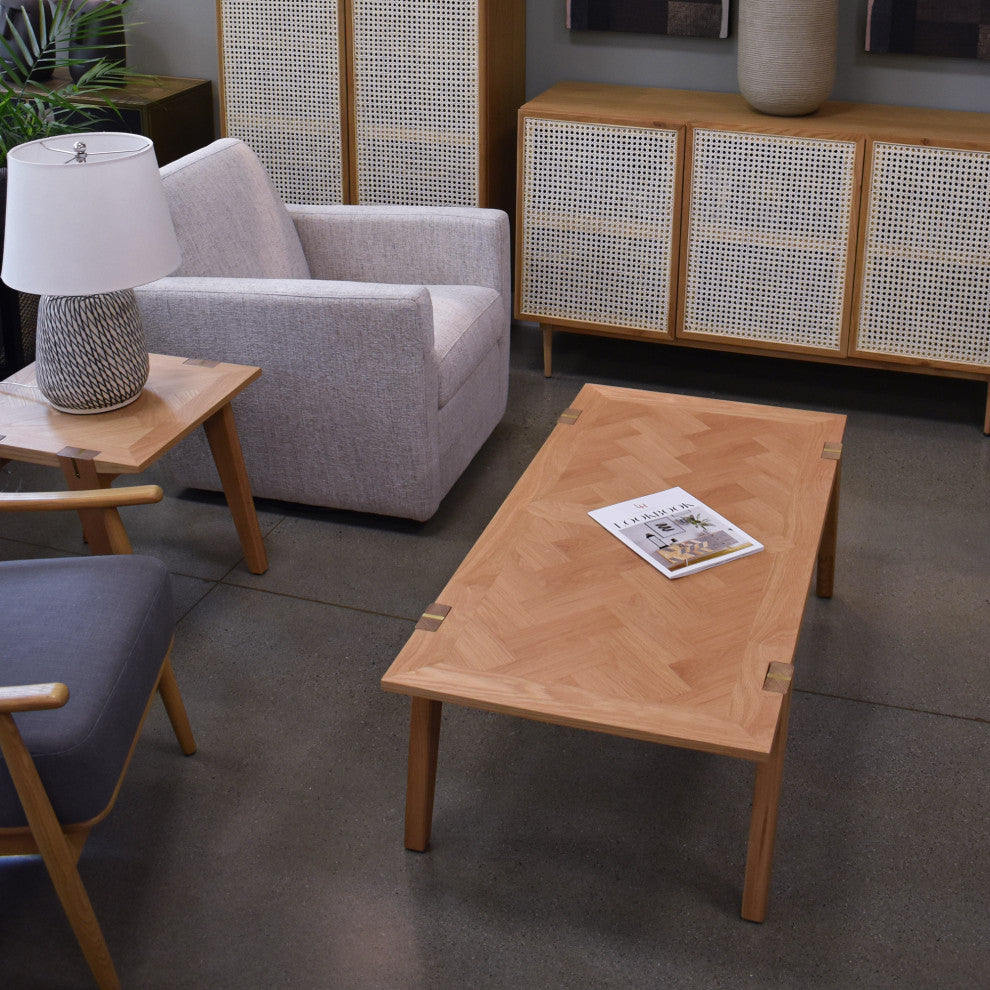 Colton Coffee Table, Light Brown
