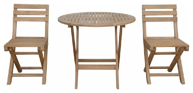 Anderson Teak Set-225 Chester Alabama 3-Pieces Bistro Set