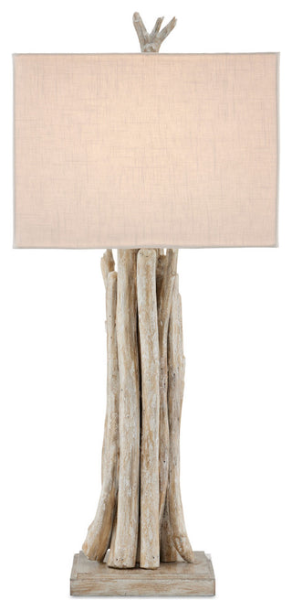 Driftwood Whitewash Table Lamp