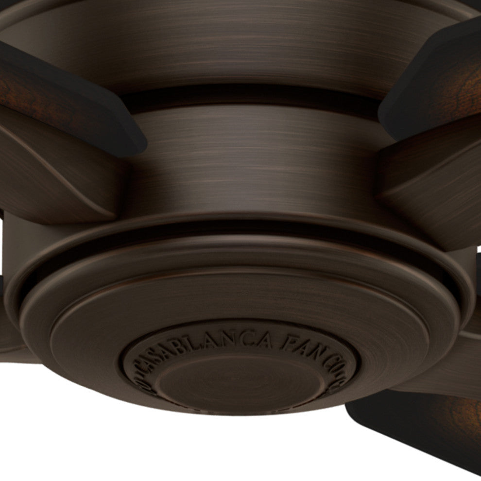 Casablanca 54" Aris Brushed Cocoa Ceiling Fan With Wall Control