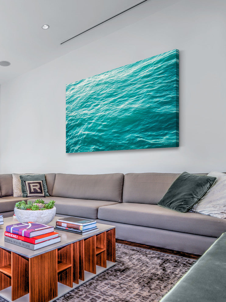 Marmont Hill, "Open Water" by Morgan Hartley Painting on Wrapped Canvas, 45x30