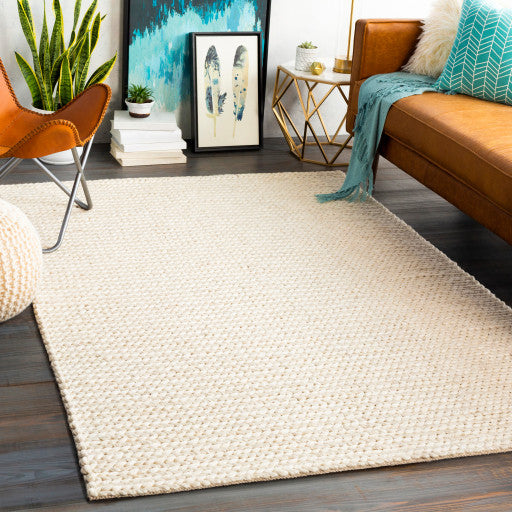 Surya Ozark OZK-2301 2'x3' Rug, Cream/Dark Brown