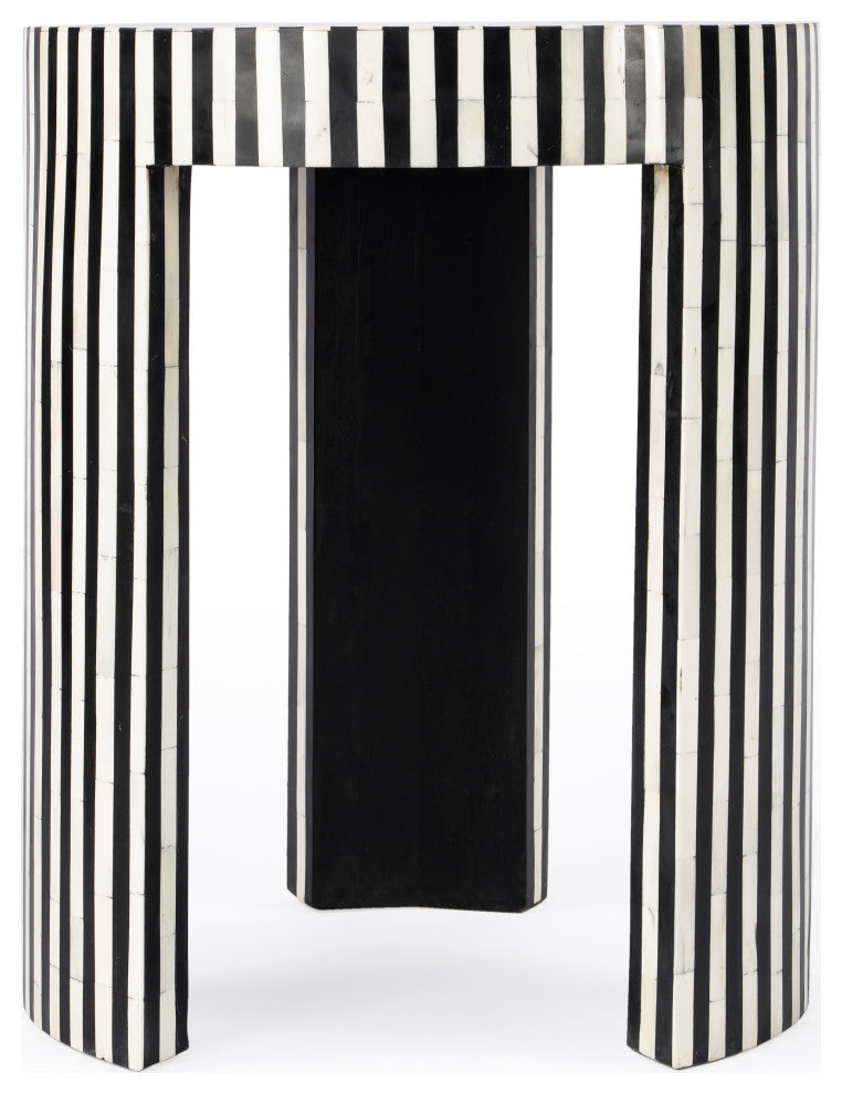 Rimma Bone Inlay Side Table