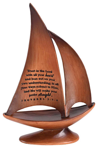 Sailboat Trust In The Lord 8.5H