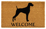 Calloway Mills Weimaraner Doormat, 24"x36"