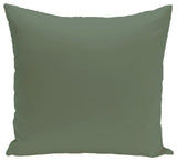 Solid Pillow, Herb Green, 16"x16"