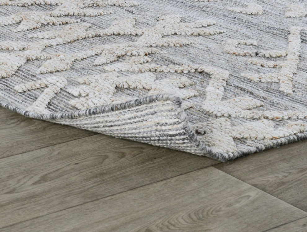 Classic Home Indoor/Outdoor Tundra Gray Multi 8x10 Rug