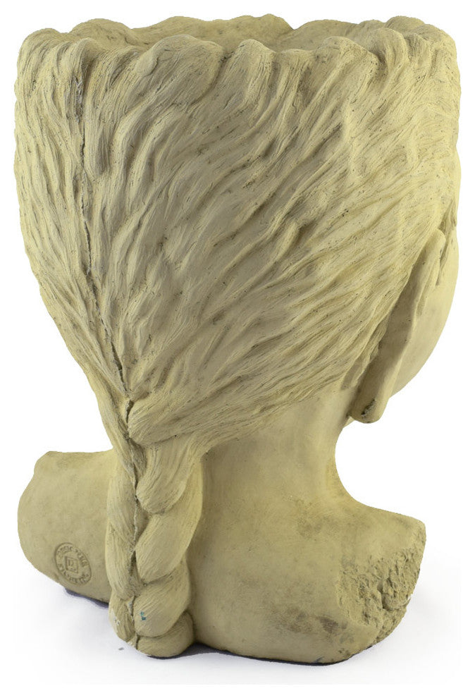 Maharani Princess Cast Stone Garden Planter