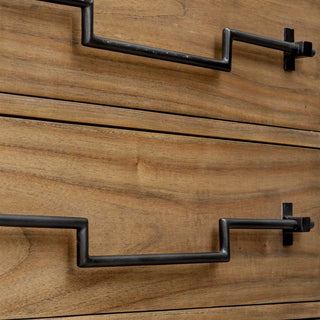 Close-up/feature view with drawers open on white background.