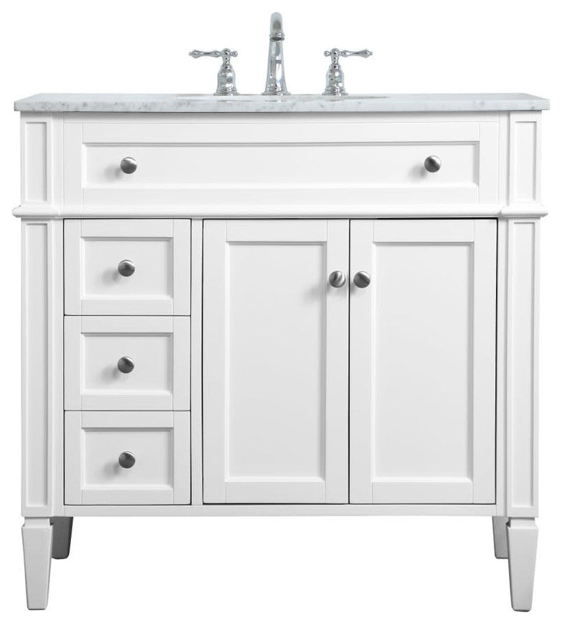 Elegant Lighting VF12536 Park Avenue 36" - Grey