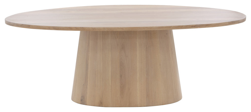 Elina Dining Table, Light Oak, Oval