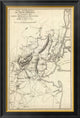 Septentrionale Du New Jersey, Et Positions Des Armees Americaine, 23"x34"