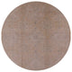 Ahgly Company Indoor Round Mid-Century Modern Area Rugs, 3' Round