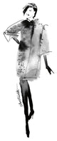 "Modern Fashion II" Digital Paper Print by Anne Tavoletti, 30"x37"