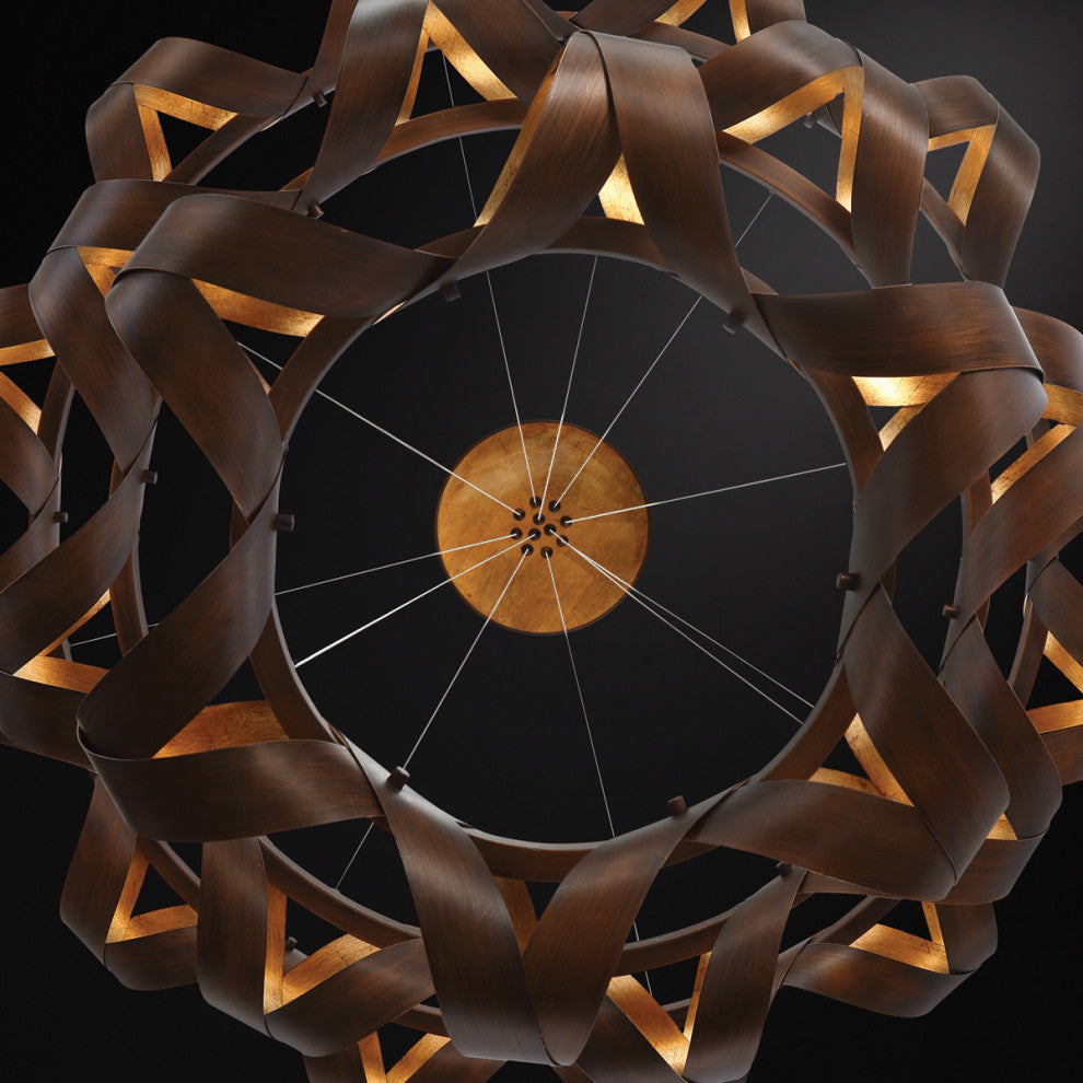 1-Light Industrial Large Chandeliers by Eurofase