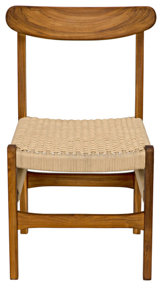 Shagira Chair, Teak With Woven Rope