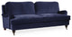 Gavin 84" Sofa, Navy Performance Velvet