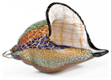 Murano style Artistic Glass Large Conch Shell