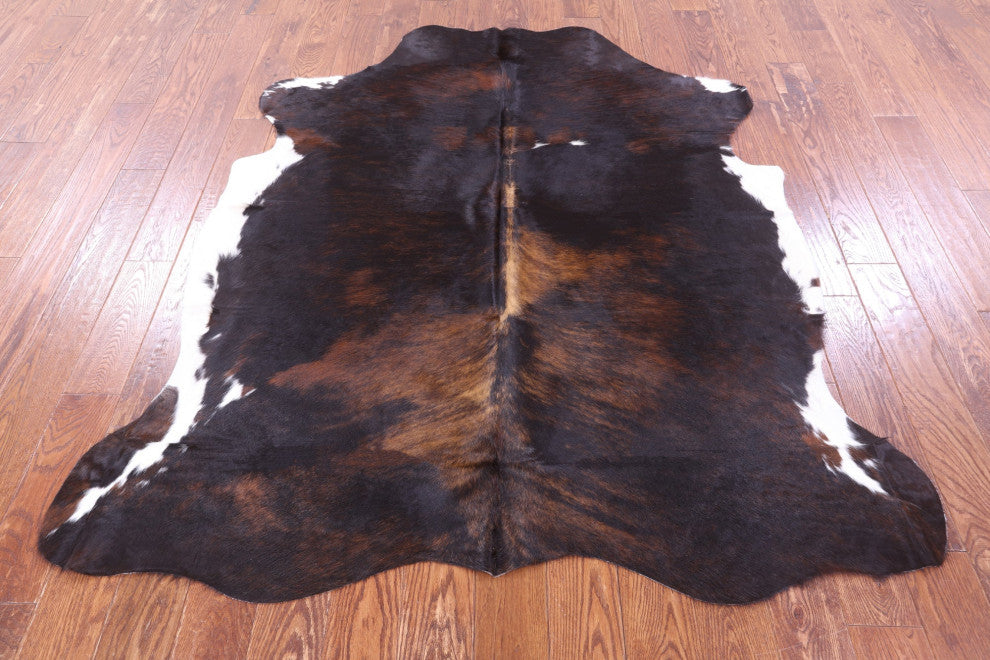 6' 3" X 5' 7" Natural Cowhide Rug C2340