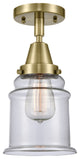 Innovations Lighting 447-1C-AB-G182-LED Canton 1 Light 6" Flush Mount