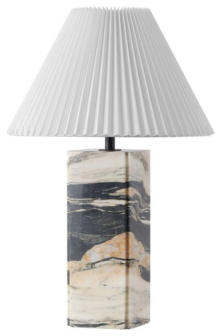 Safavieh Couture Mackenzie Square Marble Table Lamp