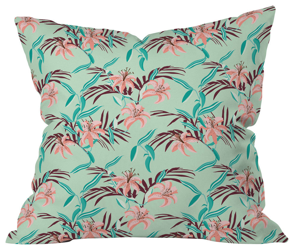Holli Zollinger Tigerlily Throw Pillow
