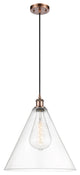Innovations Lighting 516-1P-AC-GBC-162-LED Ballston Cone 1 Light 16" Pendant