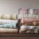 Madison Park Zuri Oversized Faux Fur Throw, Aqua