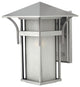 Hinkley Harbor Medium Wall Mount Lantern, Titanium