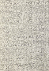 Quartz 27039-111 Area Rug, Ivory And Silver, 2'2"x7'7" Runner