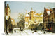 "A Dutch Village In Winter" Artwork, 22" x 15"