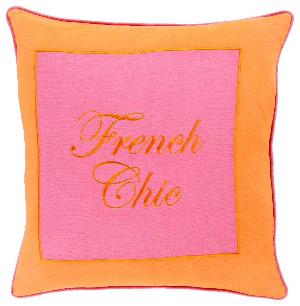 Surya French Chic FRC-001 20" x 20" Pillow Cover