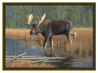 Moose Area Rug