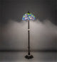62 High Tiffany Wisteria Floor Lamp