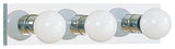 Generation Lighting Lighting 3-Light Center Stage-Light, Chrome
