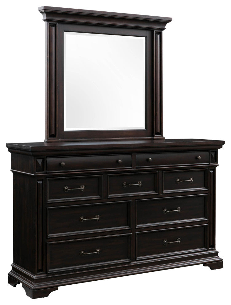 Stamford Brown Mirror