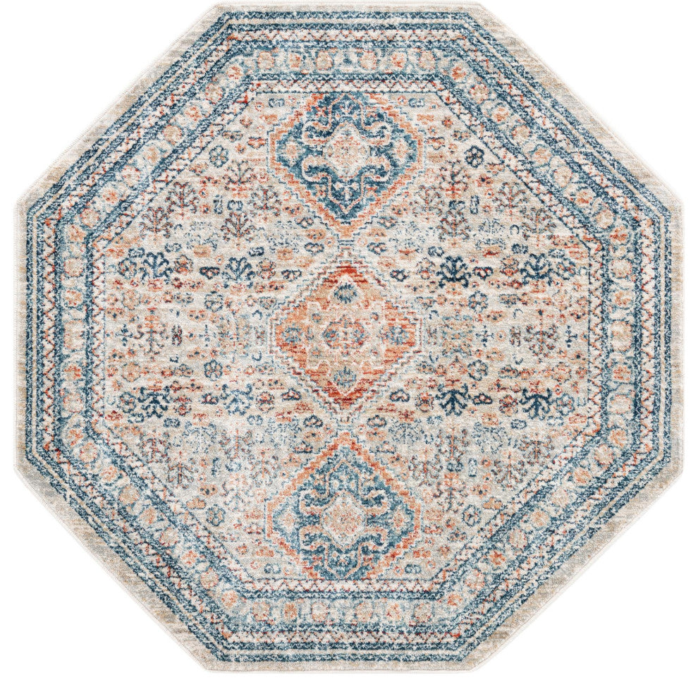 Unique Loom Newport Rosecliff Area Rug