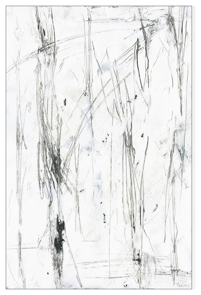 "Calm Energy" Floater Framed Painting Print on Canvas