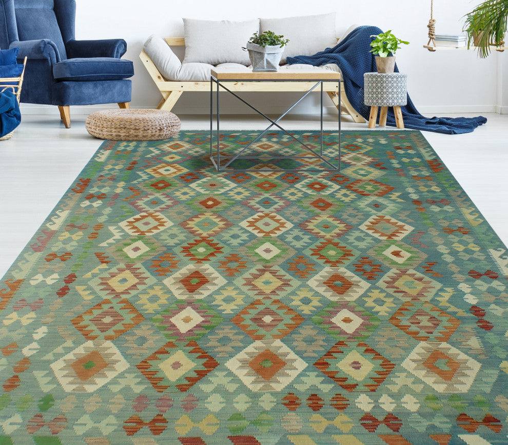Sangat Kilim Judy Blue Rug