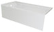 Valley Acrylic Above Floor Rough In pOVO Acrylic Multi-Layered Bath Tub 72", Whi