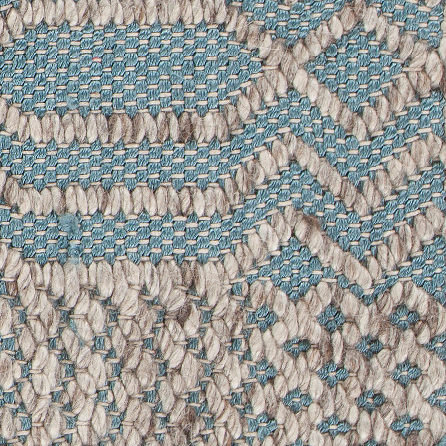 Salona Contemporary Area Rug, Blue, 7'9"x10'6"