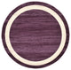 Unique Loom Violet Del Mar Maria 6' 0 x 6' 0 Round Rug