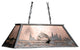 60 Long Leaping Trout Oblong Pendant