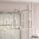 30" Zoanne Brushed Nickel 6-Light Chandelier