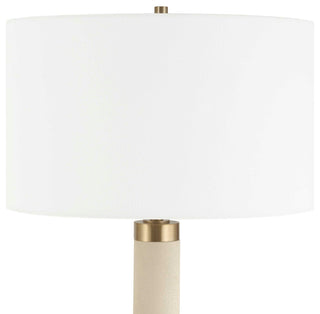 Uttermost Wessex White Floor Lamp